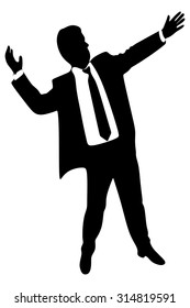 angry businessman
