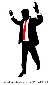 angry businessman