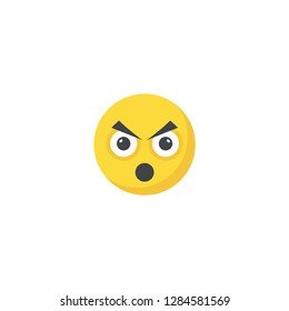 angry cartoon icon