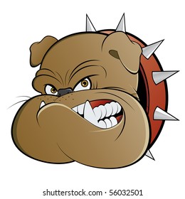 angry cartoon watchdog