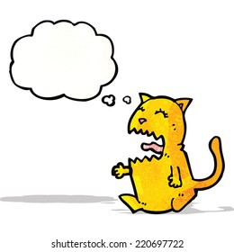 angry cat cartoon