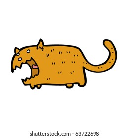 angry cat cartoon