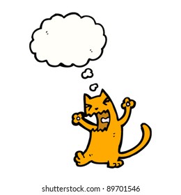 angry cat cartoon