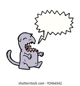 Angry Cat Cartoon Stock Vector (Royalty Free) 92466562