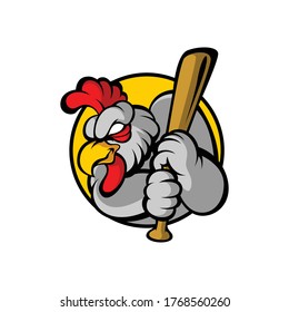 angry chicken logo for commercial use