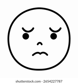 Angry Child With a Pouting Face Showing Strong Displeasure