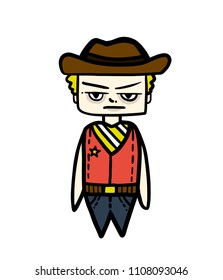 the angry cowboy