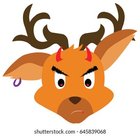 Angry Deer