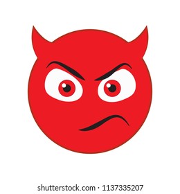 Angry (devil) emoticon