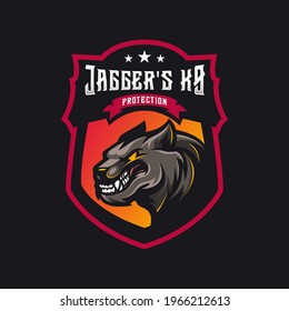 ANGRY DOG ESPORT AND MASCOT LOGO