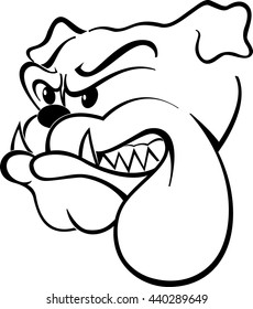 Angry Dog Face