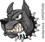 Angry Dog on Vector Illustration Design