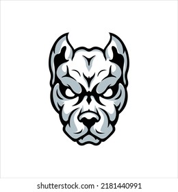 Angry Dog Vector that you can edit and use on your product and brand