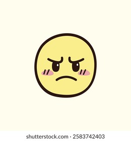 Angry Doodle Emoji for design needs, Landing Pages, Animation, Apps, Presentations, Content Creator and other Promotions