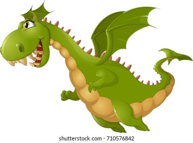 Angry Dragon Cartoon Stock Vector (Royalty Free) 710576842 | Shutterstock