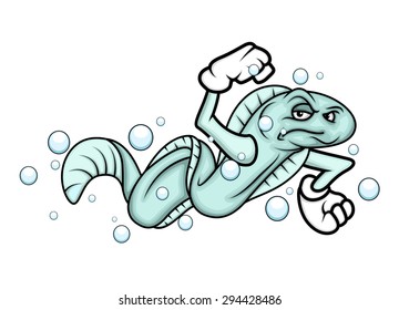 Angry Eel Fish