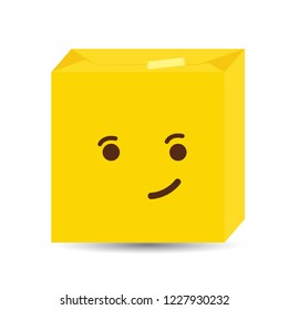 Angry emoji icon design vector
