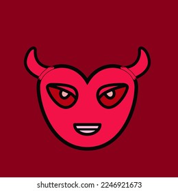 "ANGRY" emoticon vector graphic can be used to design flyers, banners, instagram feeds, etc. Also can be used individually for product logos.