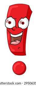 angry exclamation cartoon