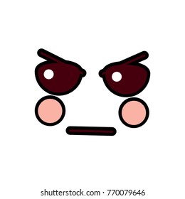 angry face emoji icon image 