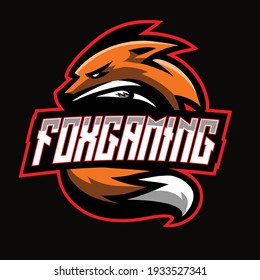 Angry Fox Esport Gaming Logo