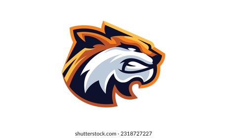 Plantilla de logotipo de Angry Fox