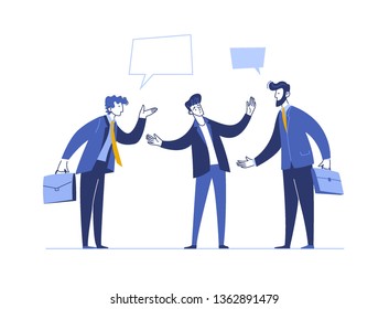 Angry and frustrated business, both junior and senior person. Feeling and emotion concept.