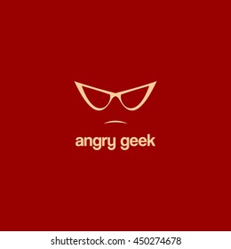 Angry Geek Design Template.