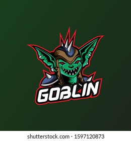 Angry Goblin Esport Logo Mascot Stock Vector (Royalty Free) 1597120873 ...