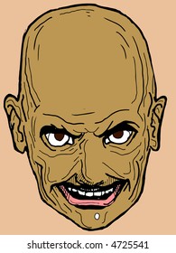 Angry head
