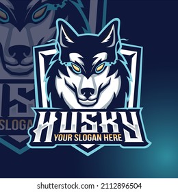 Angry Husky is perfect for husky gaming and club logos