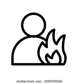 angry icon illustration vector graphic