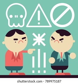 Angry Insults at Coworker