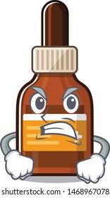 Angry iodine in the character medicine box