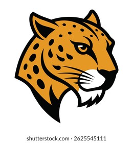 angry jaguar head vector illustration 