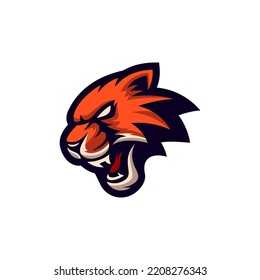 Angry Jaguar Leopard Mascot Esport Logo Designs