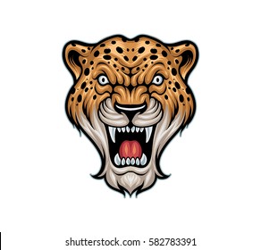 Angry Leopard