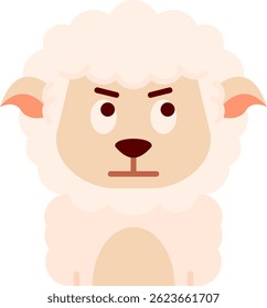 Angry Line vector Icon Design