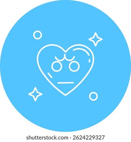 Wütende Linie, Vektorsymbol-Design