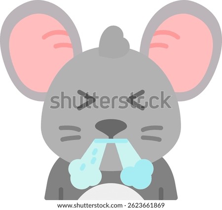 Angry Line vector Icon Design