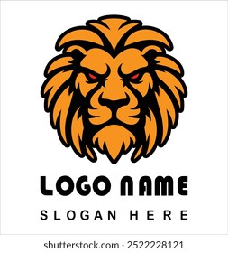 Logotipo Angry Lion Com Arquivo Vetor