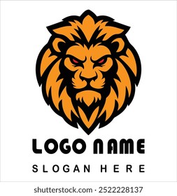 Angry Lion Logo With Vector File