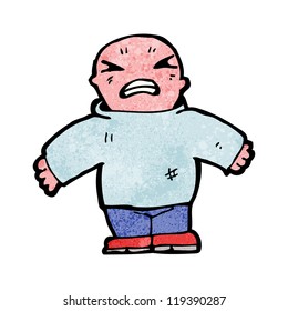 angry man cartoon