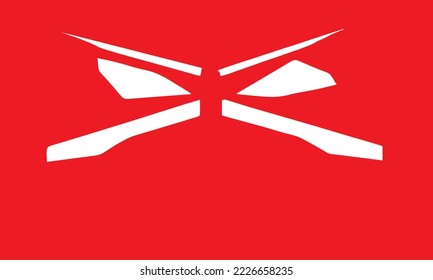 
angry man rendered on red background