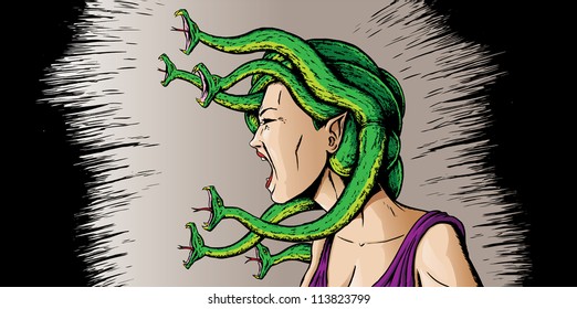 Angry Medusa