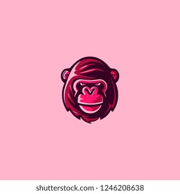 Angry Monkey Face Emoticon