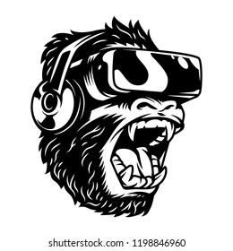 T Rex Dinosaur Gamer Angry Head Stock Vector (Royalty Free) 1516886555 ...