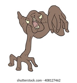 angry monster