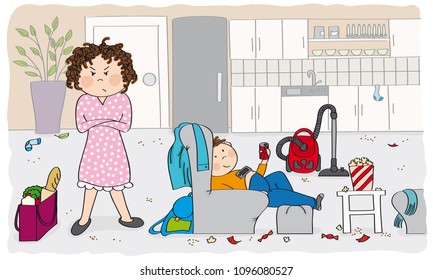 1000 Messy Room Kid Stock Images Photos Vectors