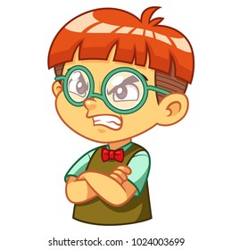 Angry Nerd Expression